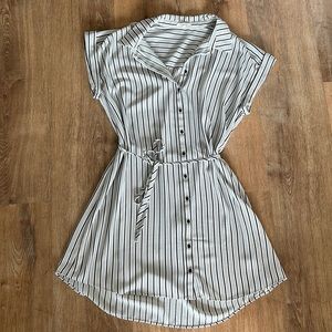 Maurice’s Button Up Black & White Dress